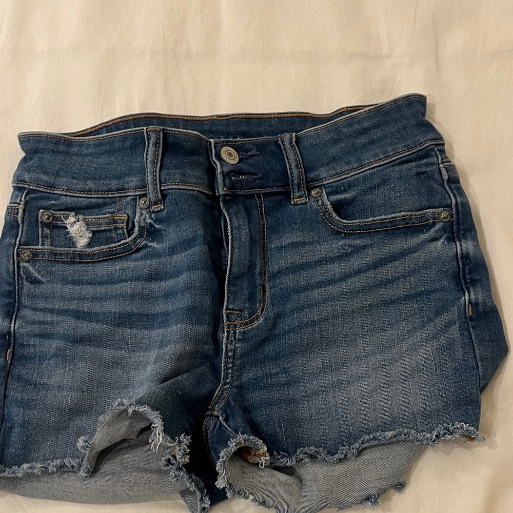 American Eagle Denim Blue Women's Shorts